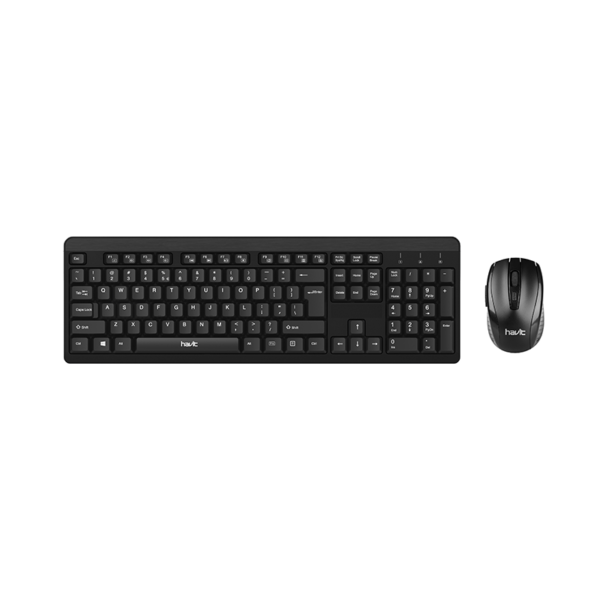 CLAVIER SOURIS SANS FIL   -    HAVIT 593 / 592