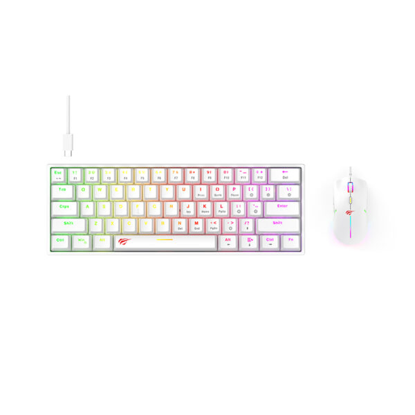 COMBO CLAVIER + SOURIS GAMER MECANIQUE HAVIT KB867