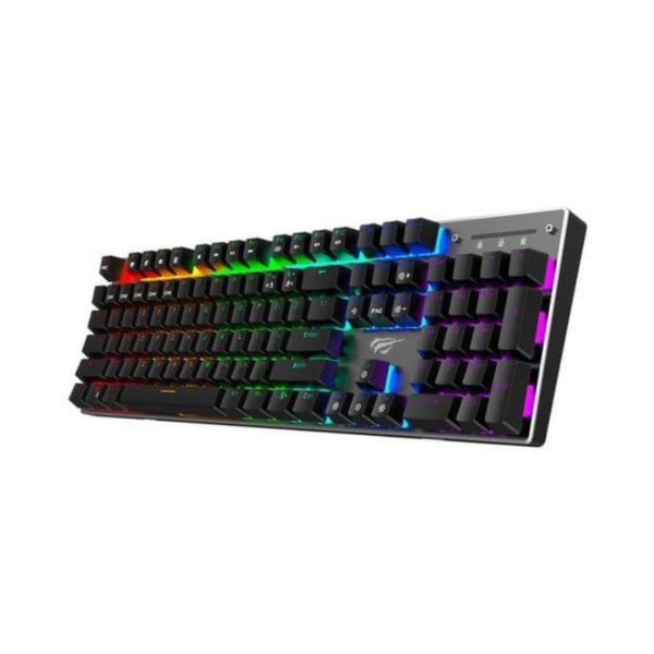 Design sans titre (71) CLAVIER GAMER MECANIQUE HAVIT 498 (LED)