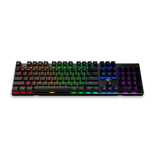 Design sans titre (73) CLAVIER GAMER MECANIQUE HAVIT 498 (LED)