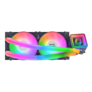 Mars Gaming - WATER COOLING AIO 240 - FULL ARGB - BLACK
