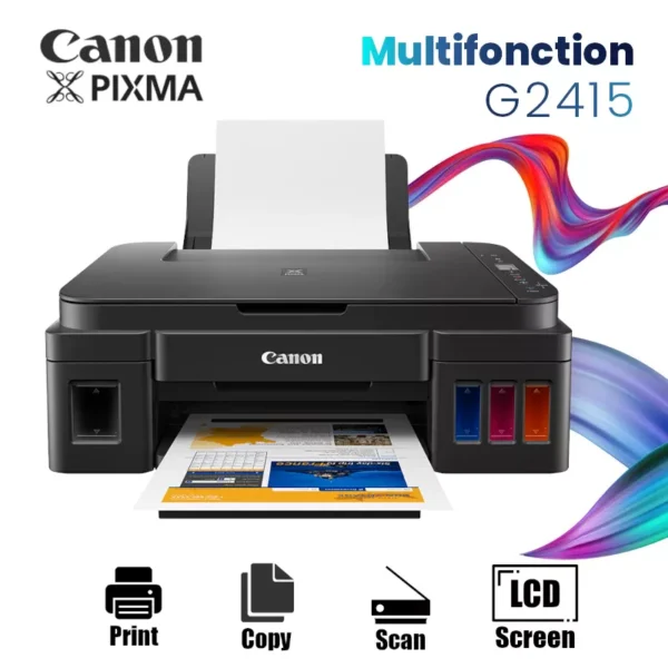 CANON G2415 - IMPRIMANTE MULTIFONCTION COULEUR (Réservoir)