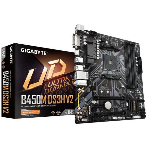 GIGABYTE - B450M DS3H V2