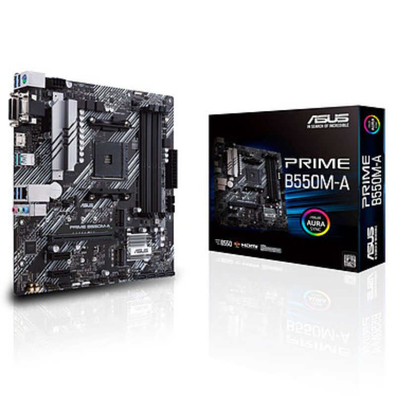 AMD ASUS PRIME B550M-A aura
