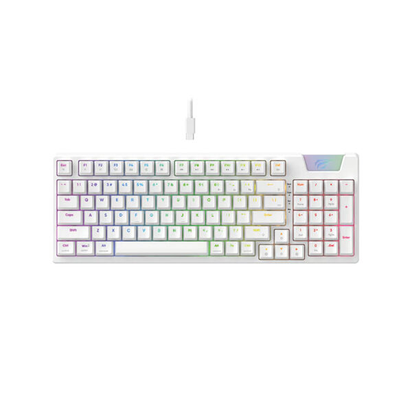 CLAVIER HAVIT GAMING KB885L MECANIQUE WHITE