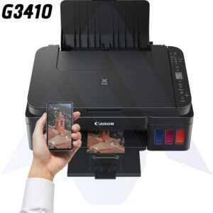 Canon PIXMA G-3410 – Imprimante Multifonction 3-en-1 Jet d'Encre Couleur avec Wi-Fi