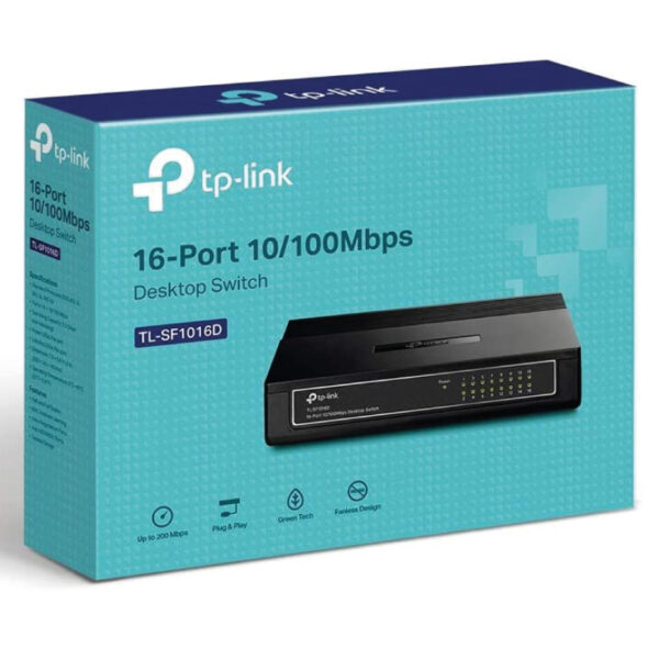 SWITCH TP-LINK TL-SF1016D 16PORTS