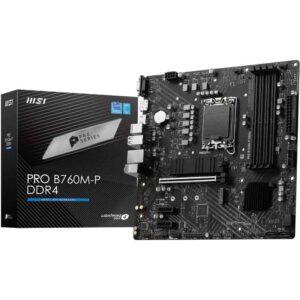 MSI PRO B760M-P DDR4 12th/13th Gen LG1700