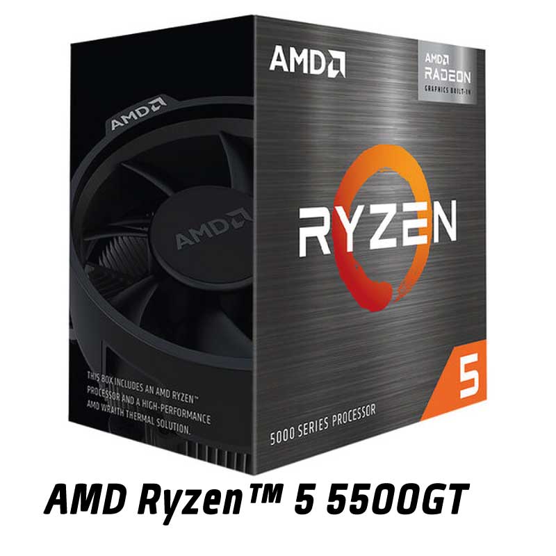AMD Ryzen 5 5500GT 6 coeurs, 3.6 GHz