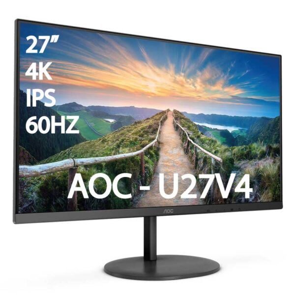 ECRAN AOC U27V4 27'' 4K IPS