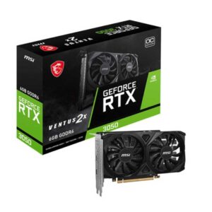 3056g RTX 3050 MSI VENTUS 2X 6G GDDR6