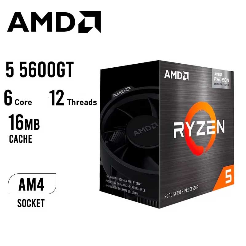 CPU AMD RYZEN 5 – 5600GT – BOX