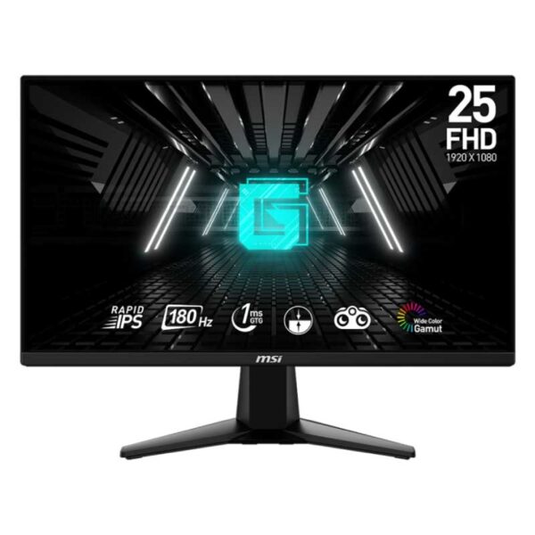 ECRAN 25" MSI G255F -IPS - 180HZ - 1MS