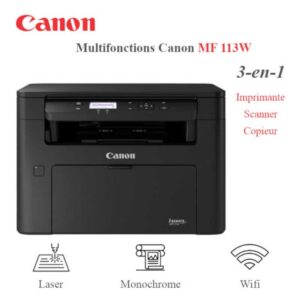 Canon MF113W Laser 3-in-1 22 PPM Wi-Fi RJ45