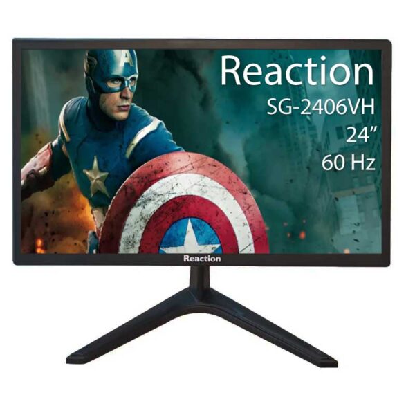 Ecran Reaction 24" Full-HD 60Hz HDMI/ VGA SG-2406VH