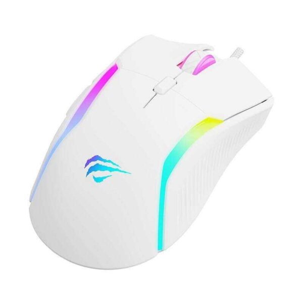 Souris Gamer Havit MS1033 Rgb – Blanc – MS1033