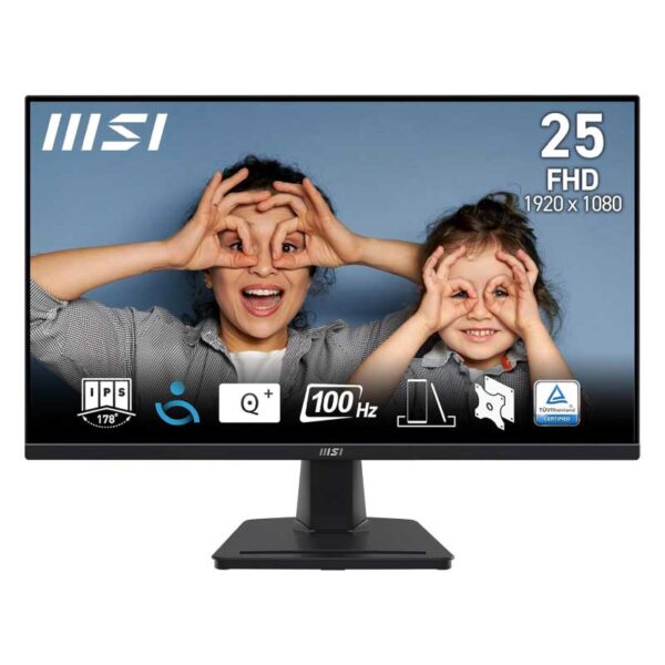 ECRAN 25" MSI PRO MP252 - IPS -100HZ - 1 MS