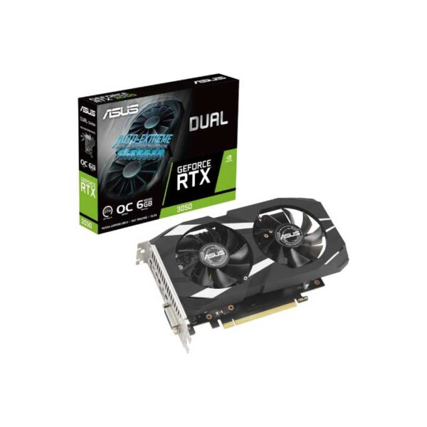 ASUS Dual GeForce RTX™ 3050 OC Edition 6GB GDDR6