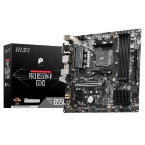 gen3 AMD MSI PRO B550M-P GEN3 DDR4
