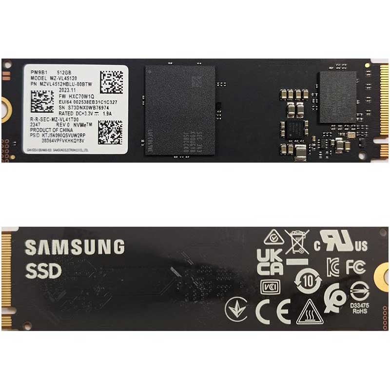 NVME Samsung PM9B1 512 GB