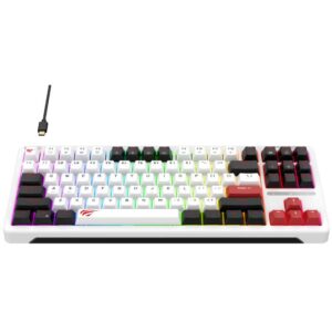 CLAVIER GAMER MECANIQUE HAVIT KB902L RGB B/W/R