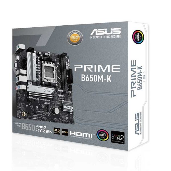 b650-ASUS CARTE MERE AMD ASUS PRIME B650M-K (DDR5) (AM5)