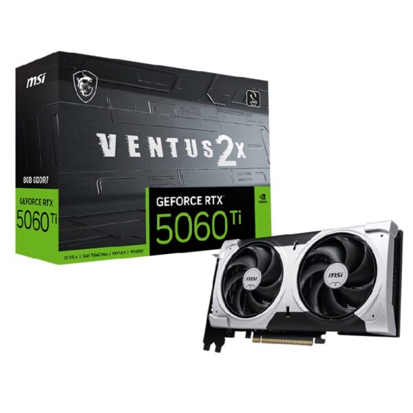 CARTE GRAPHIQUE MSI RTX 5060TI - VENTUS 2X (8 GIGA)