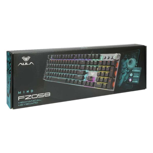 CLAVIER  GAMER MECANIQUE AULA F2058 (BLEU SWITCH)