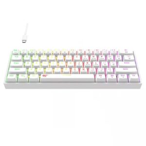 Clavier Havit KB903L White red switch