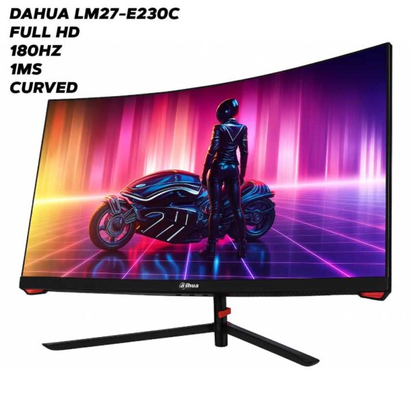 ECRAN-DAHUA-LM27-E230C-FULL-HD-180HZ-1MS-CURVED ECRAN 27'' DAHUA -180 HZ -CURVED -LM27-E230C