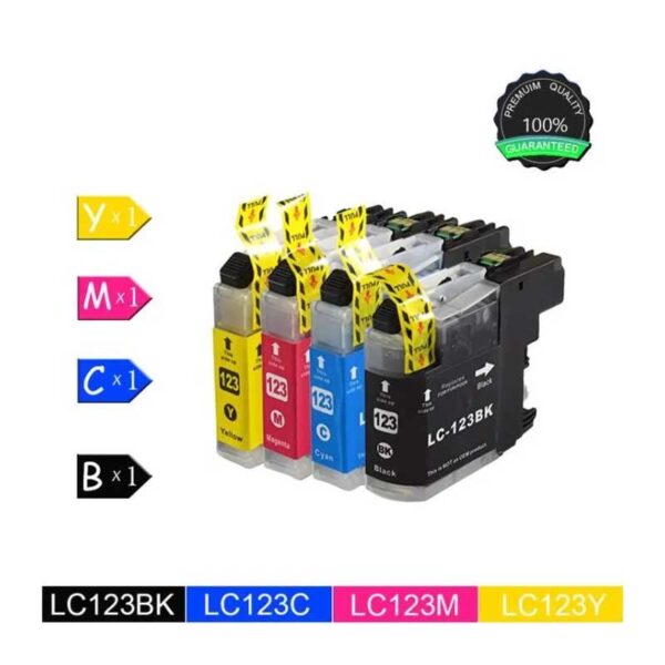 CARTOUCHE BROTHER LC 123  - PACK