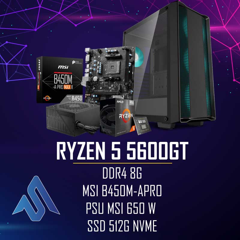 CONFIG RYZEN 5 5600GT DEEPCOOL