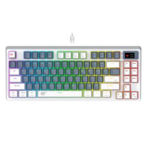 CLAVIER  GAMER MECANIQUE HAVIT KB884L - RED SWITCH