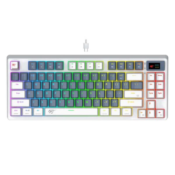 KB-884L CLAVIER GAMER MECANIQUE HAVIT KB884L - RED SWITCH