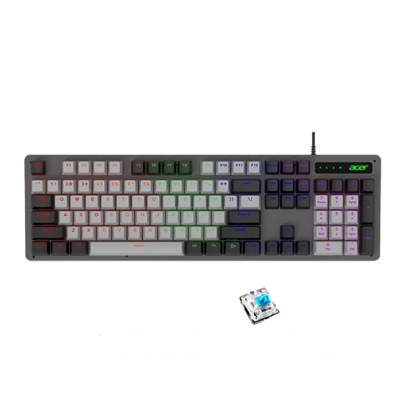 CLAVIER  GAMER MECANIQUE ACER OKW212 (BELU SWITCH)
