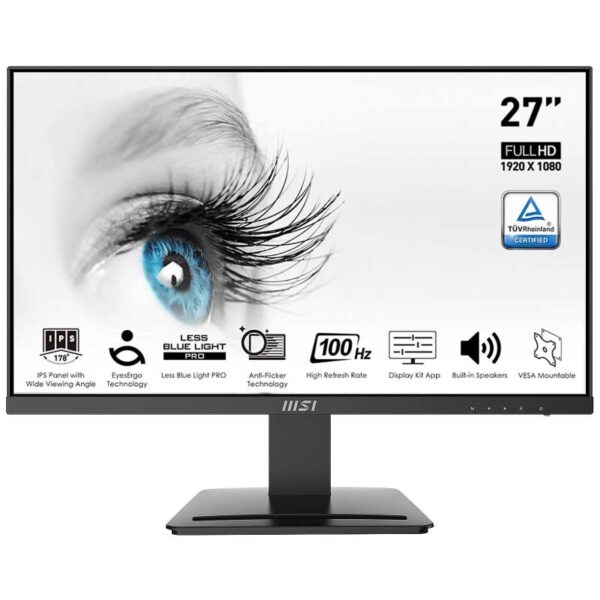 ECRAN 27" MSI MP273A - IPS -100HZ -1MS