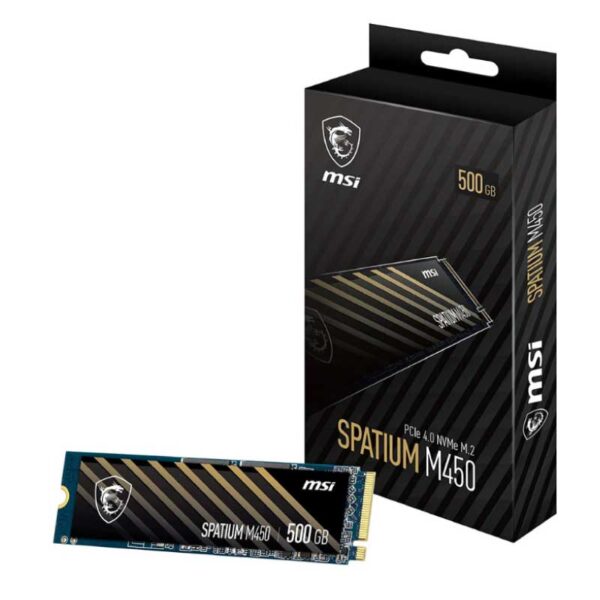 SSD M2 - 500 GO MSI SPATIUM M450 (GEN 4)