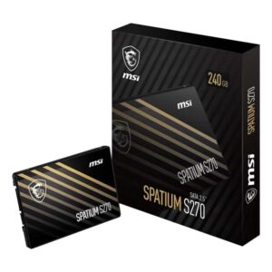 SSD 480 G - MSI - SPATIUM - S270