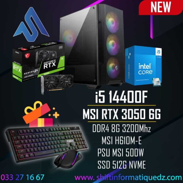 i5 14400F + RTX 3050 6G