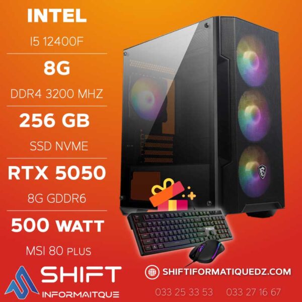 i5 12400f + rtx 5050 8g