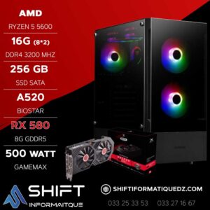 RYZEN 5 5600 + RX 580 8G NEW