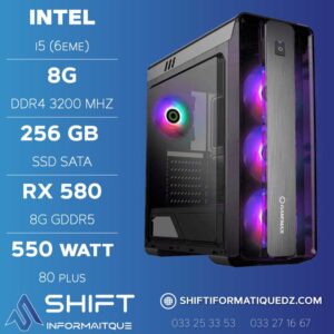 i5(6eme) + rx580 8g