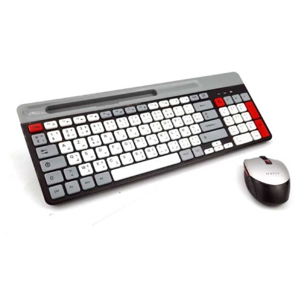 CLAVIER SOURIS SANS FIL - HAVIT 245
