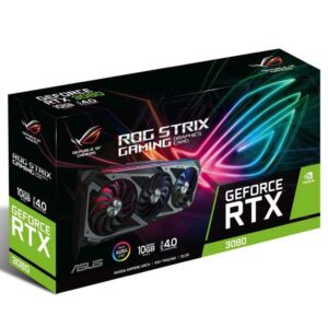 RTX-3080-ASUS-ROG-STRIX ASUS ROG STRIX GeForce RTX 3080 10G GAMING (Etat Neuf)