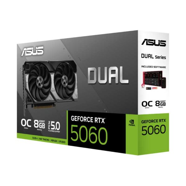 ASUS Dual GeForce RTX™ 5060 8GB GDDR7