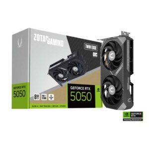 CARTE-GRAPHIQUE-ZOTAC-RTX-5050---TWIN-EDGE-GDDR6-(8-GIGA) ZOTAC GAMING GeForce RTX 5050 Twin Edge OC