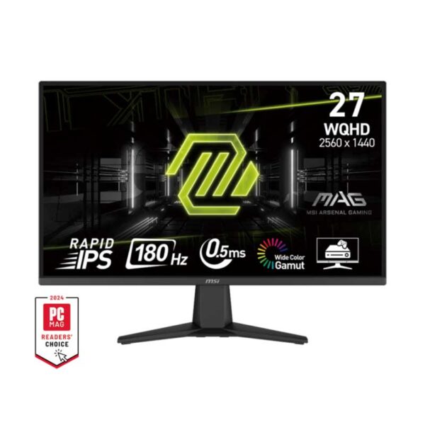 MSI 27" 275QF QHD IPS 180HZ 0.5MS HDR CONSOLE COMPATIBLE