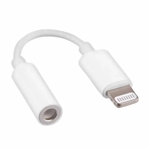 Adaptateur Lightning vers Jack 3.5mm (audio) pour iPhone