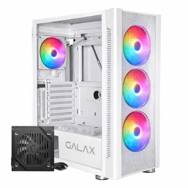GALAX REVOLUTION 06 (WIFI CONTROLEUR) + 500 WATT MSI A500N-H (80 PLUS)