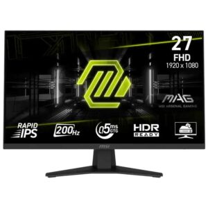MSI MAG 274F 27" 200HZ FHD RAPID IPS 0.5MS HDR